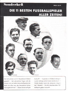 German Reprint" The 11 Best (German) Players of all time". 1948