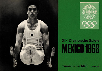 XIX.Olympische Spiele Mexico 1968. Reihe 5: Turnen - Fechten. (1 Sammelbilderalbum komplett mit 15 B