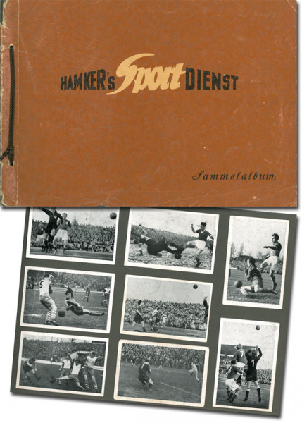 Football German Sticker from Hamker 1952
