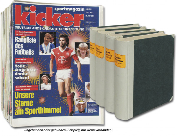 Kicker 1987 MonDon : Jg.Nr.1/2-107