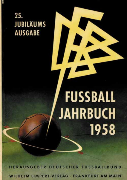 Fußball-Jahrbuch 1958. 25.Jahrgang
