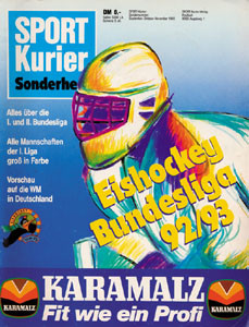 Sonderheft zur Eishockey Bundesliga 92/93