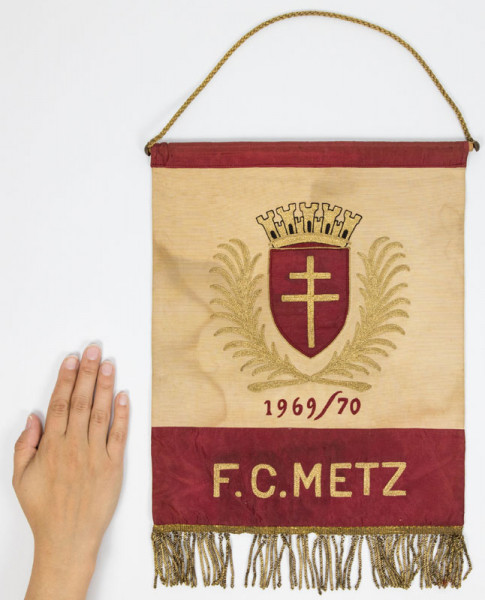 Football Match Pennant France FC Metz 1969