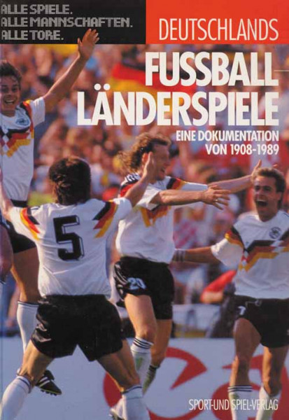 Deutschlands Fußball-Länderspiele von 1908 - 1989
