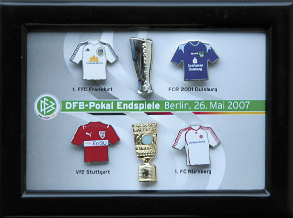DFB-Pokal 2007 Offizielle pins, DFB-Pokal 2007