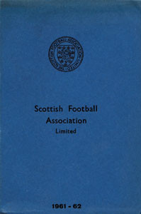 Scottish Football Association Limited 1961 - 1962.