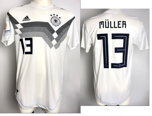 match worn football shirt Germany 2018