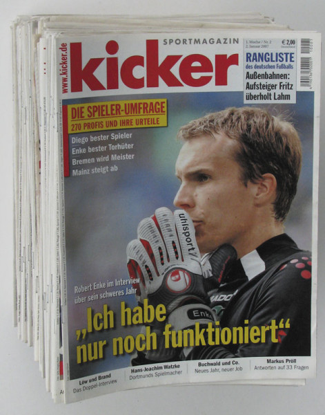 Kicker 2007 MonDon : Jg.Nr.2 - 104/5 unkomplett