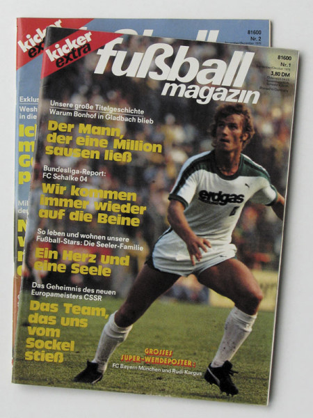 Fußball Magazin 1976 : Nr.1-2 komplett