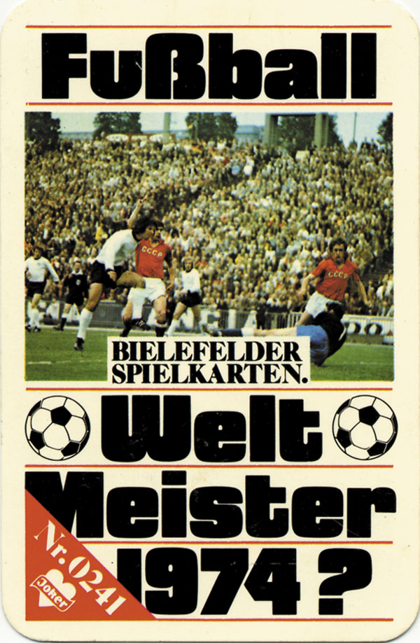 Fußball Weltmeister 1974? AGON SportsWorld