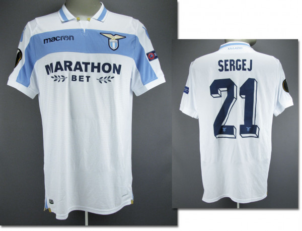 match worn football shirt Lazio Rome 2018/2019