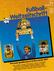 Fußball-Weltzeitschr.Nr.9 : The best goalkeepers of the wo