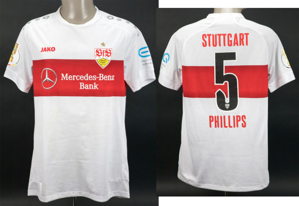 Nathaniel Phillips am 05.02.2020 gegen Leverkusen, Stuttgart, VfB - Trikot 2019/2020