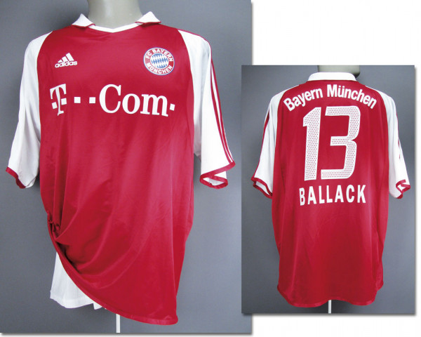 Michael Ballack, am 8.05.2004 gegen Werder Bremen, München, Bayern - Trikot 2003/04