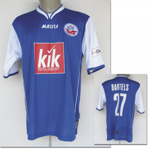 match worn football shirt Hansa Rostock 2007/08