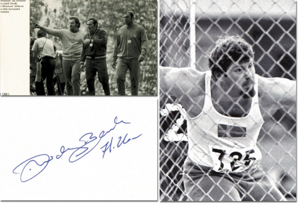 Bruch, Rickard „Ricky“: Olympic Games 1972 Autograph Athletics Sweden