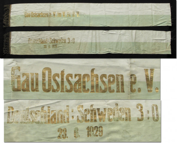 Sash Football Saxony 1930s