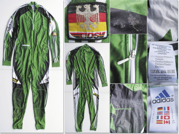 German Biathlon World Cup Suit 1990 match worn