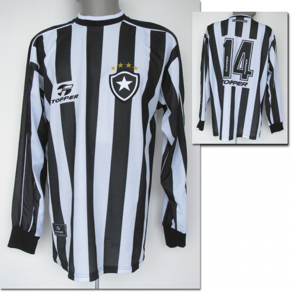 match worn football shirt Botafogo FR 1999