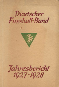 Deutscher Fußball-Bund Jahresbericht 1927-1928