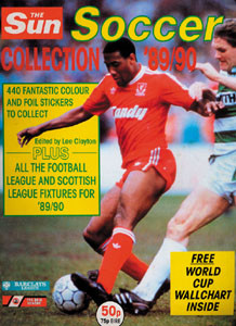 Sticker Collection 89-90 Season. (English & Scottish League)