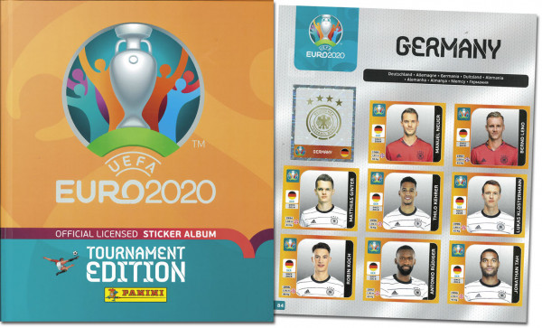 UEFA Euro 2020 Panini Sticker Album