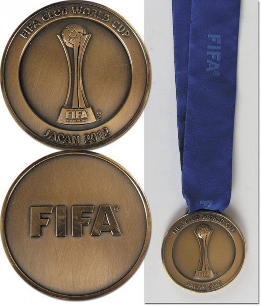Winner medal FIFA Club World Cup 2012 Japan