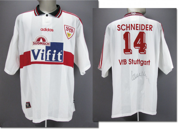 Thomas Schneider Bundesliga Saison 1996/97, Stuttgart, VfB - Trikot 1996/1997