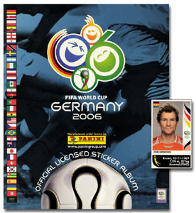 World Cup 2006. Panini Collector cards album