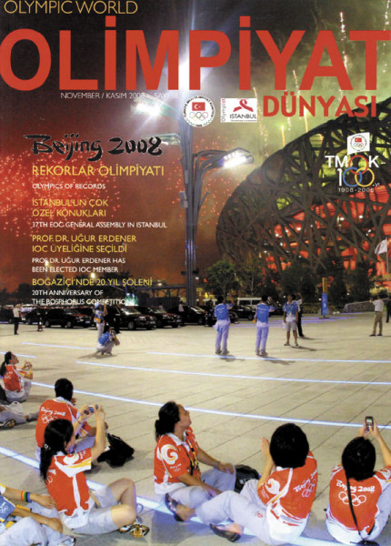 Turkish Magazine about Olympics 2008 in Beijing and the Turkish Participation