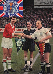 Nr.4 vom 21.7.1966. Fußball Weltmeisterschaft 1966. Ausgabe A, Gruppenspiele 11. -20.Juli 1966 England.