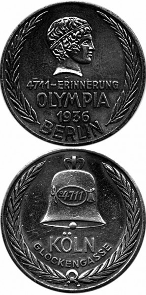 Eisenmedaille Berlin 1936, Medaille OSS1936