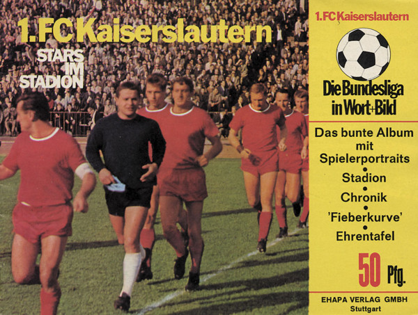 1. FC Kaiserslautern German Football Booklet 1966