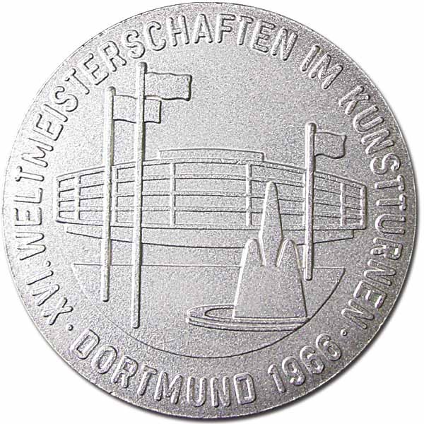 Winner medal:Gymnastics World Championships 1966