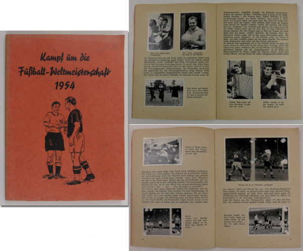 World Cup 1954 - German Collectors Cards OK-Album