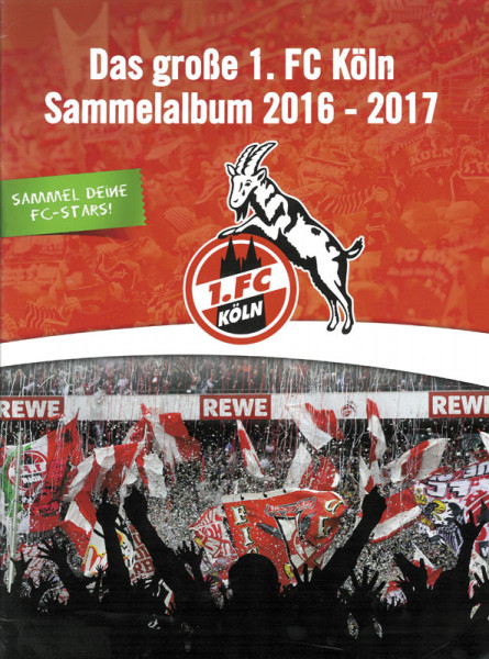 Das große 1.FC Köln Sammelalbum 2016/2017.