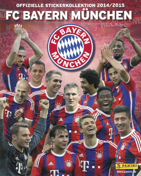 Sammelbilder-Panini - Die offizielle Stickerkollektion FC Bayern München 2014/2015.