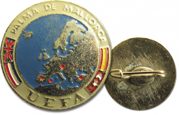 UEFA Participation badge Palma di Mallorca 1970