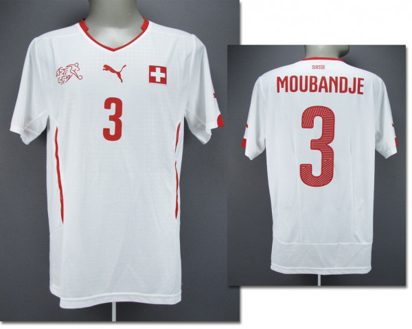 match worn football shirt Switzerland 2015