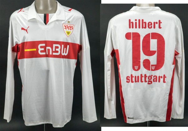 Roberto Hilbert am 26.02.2009 gegen St. Petersburg, Stuttgart, VfB - Trikot 2008/2009