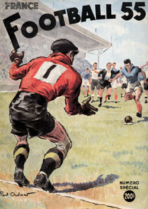 Football '55. Les Cahiers de L'Equipe. —Mit 30 Seite über die WM 1954.(Französisch)