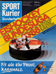 Sonderheft zur Eishockey Bundesliga 87/88.