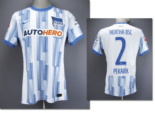 Peter Pekarek am 5.03.2022 gegen Eintr. Frankfurt, Berlin, Hertha BSC - Trikot 2021/2022