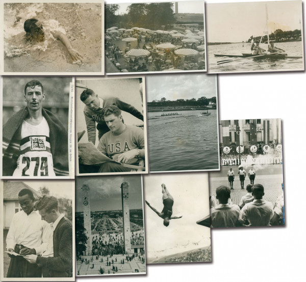10 Pressefotos von Olympischen Spielen 1936 in Ber, Pressefoto OS1936