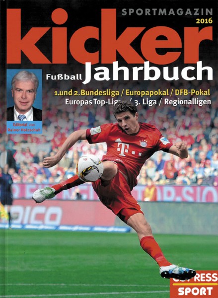 Kicker Fußball-Jahrbuch 2016.