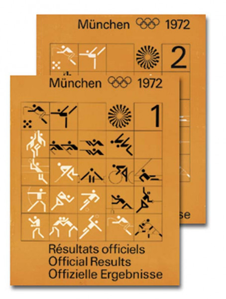 Die offiziellen Ergebnisse der XX.Olympischen Spiele in München 1972. Hrsg.v.OK. 2 Bände.