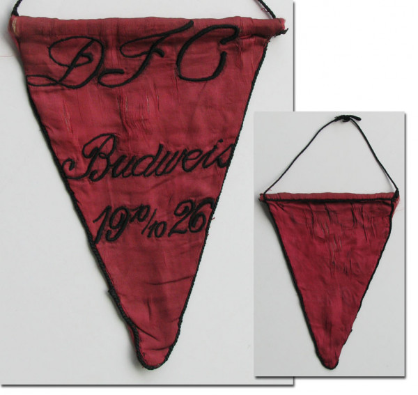 German Match Pennant. DFC Budweis