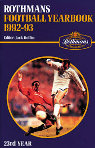 Rothmans Football Yearbook 1992/93