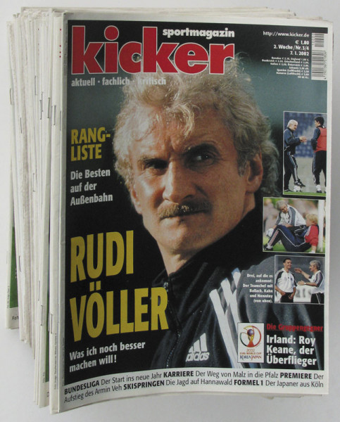 Kicker 2002 MonDon : Jg.: Nr.1/2 - 104/5 komplett