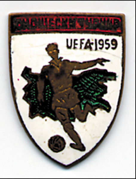 UEFA Jugendturnier 1959. Pin, Teilnehmerabzeichen 1959